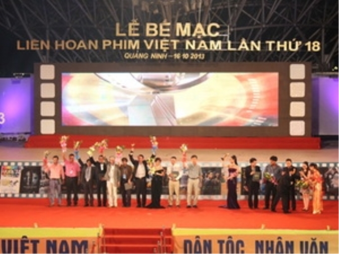 Quang cảnh lễ bế mạc liên hoan phim Việt Nam 18. (Nguồn: quangninh.gov.vn)